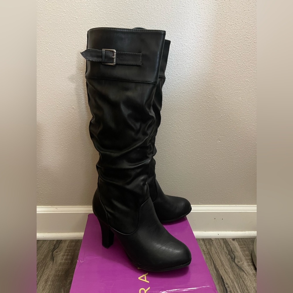 Black boots
